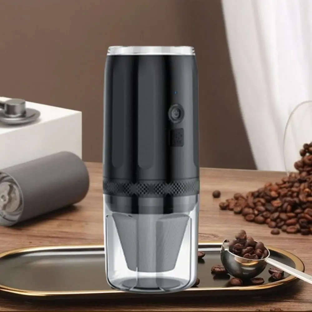 

Household Cordless Electric Coffee Maker Labor-saving USB Rechargeable Coffee Grinder with Filter Mini Coffee Bean Mill Travel
