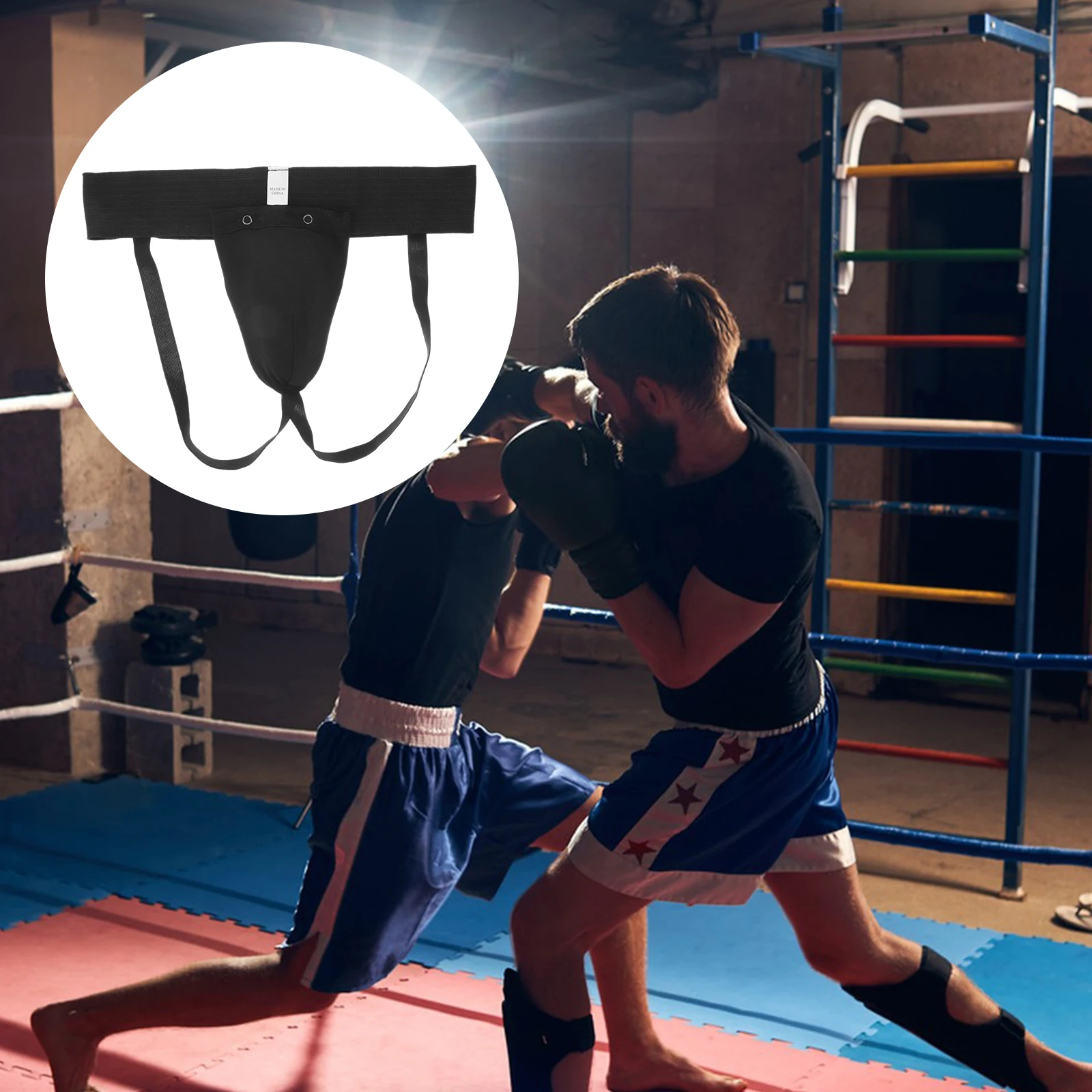 

Crotch Pants Groin Guards Protective Gear Boxing Supplies Elastic Waist Band Breathable Training Comfortable Crotch Guard Pant