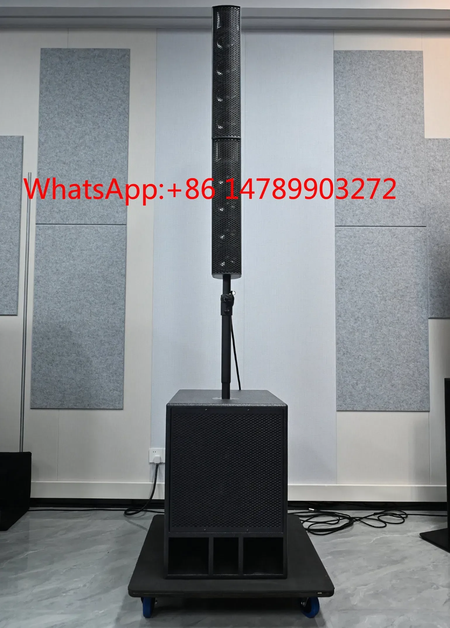 LA445 15 Inch Passive Column Speaker, Home Theater Professional Audio