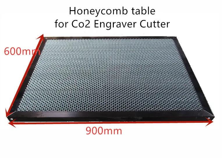 

690 900x600mm Honeycomb Work Bed Table CO2 80W 60W Tube Laser Engraving Cutting Machine Shenhui SH