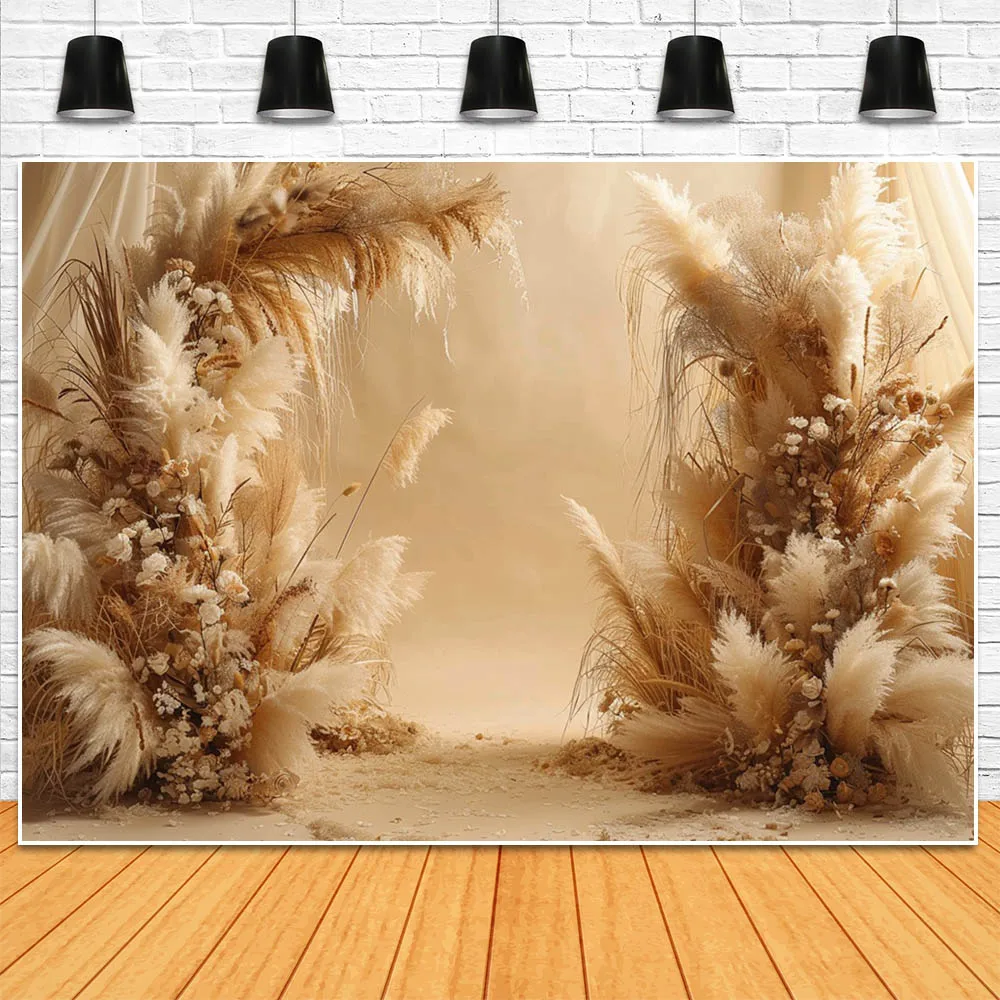 خلفية تصوير على الطراز البوهيمي من Mocsicka ، عشب السهوب ، جدار عتيق ، خلفيات صور نسائية للأمومة ، مستلزمات تصوير لحديثي الولادة