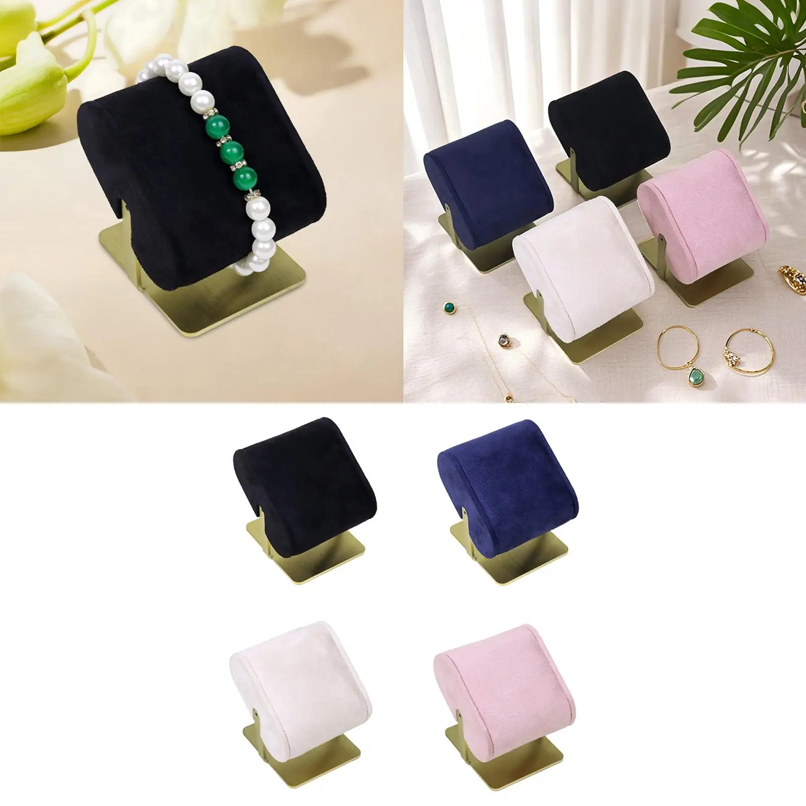 Watch Holder Stand Watch and Necklace Stand Elegant Multifunctional Bangle Bracelet Holder for Showcase Shop Live Broadcast