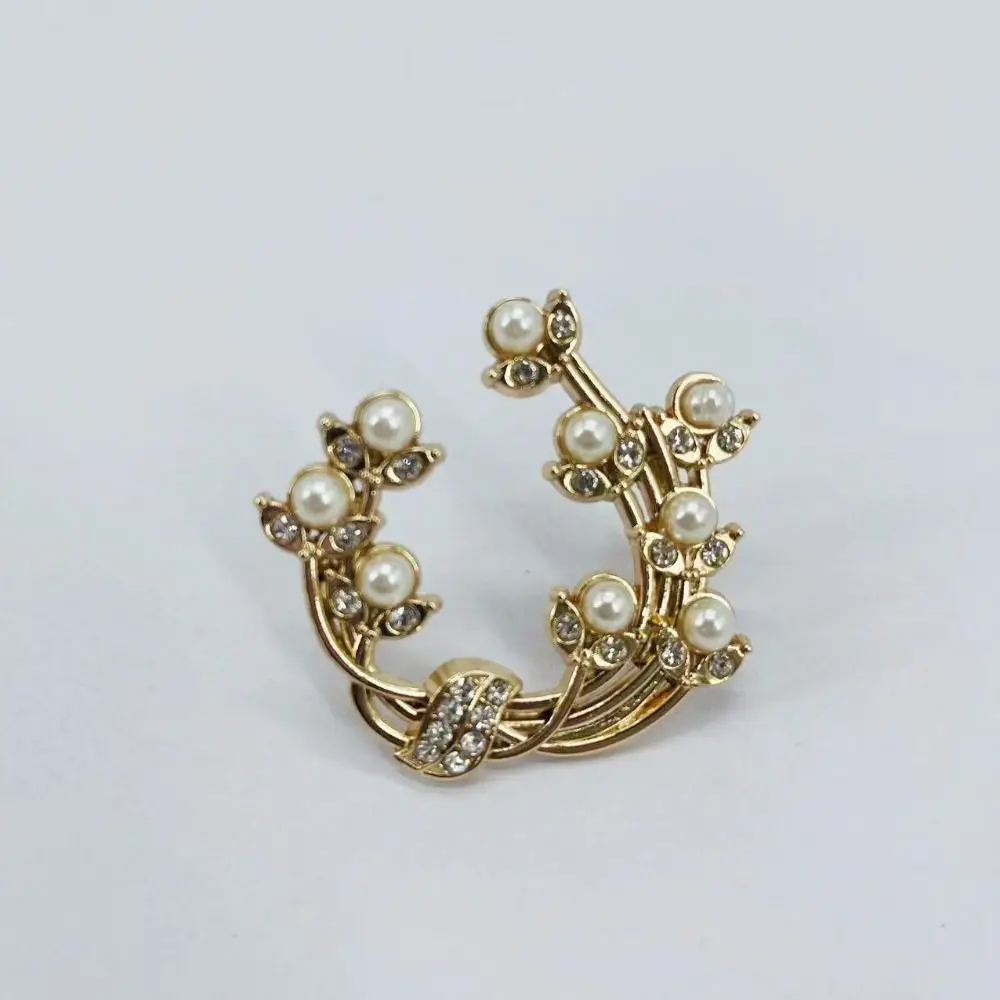 ファッションラインストーンメタルバックルクラスプクラフト DIY 織バッグ財布帽子装飾バッグペンダント装飾