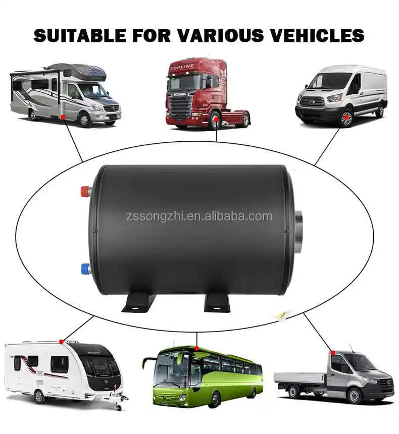 電気温水器 卸売 家庭用 10L 12V 貯湯式 ポータブル スマートカー キャンピングカー ボート用 温風