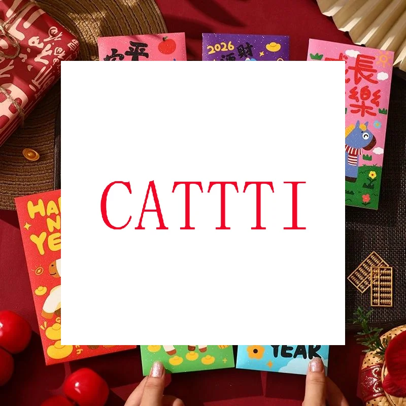 

6 шт. 2026 год лошади красные конверты удача денежный мешок весенний фестиваль благословение карман красный пакет новогоднее украшение подарок