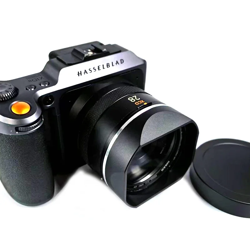 غطاء عدسة مربعة معدنية من Bayonet يأتي مع غطاء معدني مجاني لـ Hasselblad XCD 4/28P 2.5/55V 2.5/38V 2.5/90V