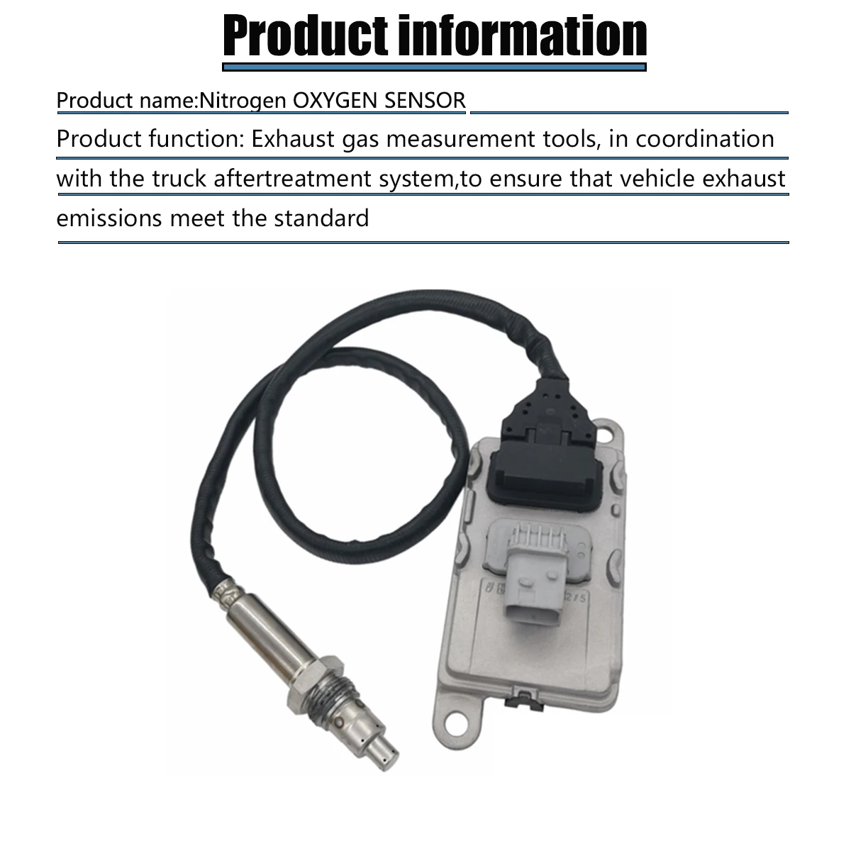 A0101531628 Nitrogen Oxides Nox Sensor For Mercedes Benz Actros Axor 5WK97331A A 010 153 16 28 0101531628 5WK9 7331A