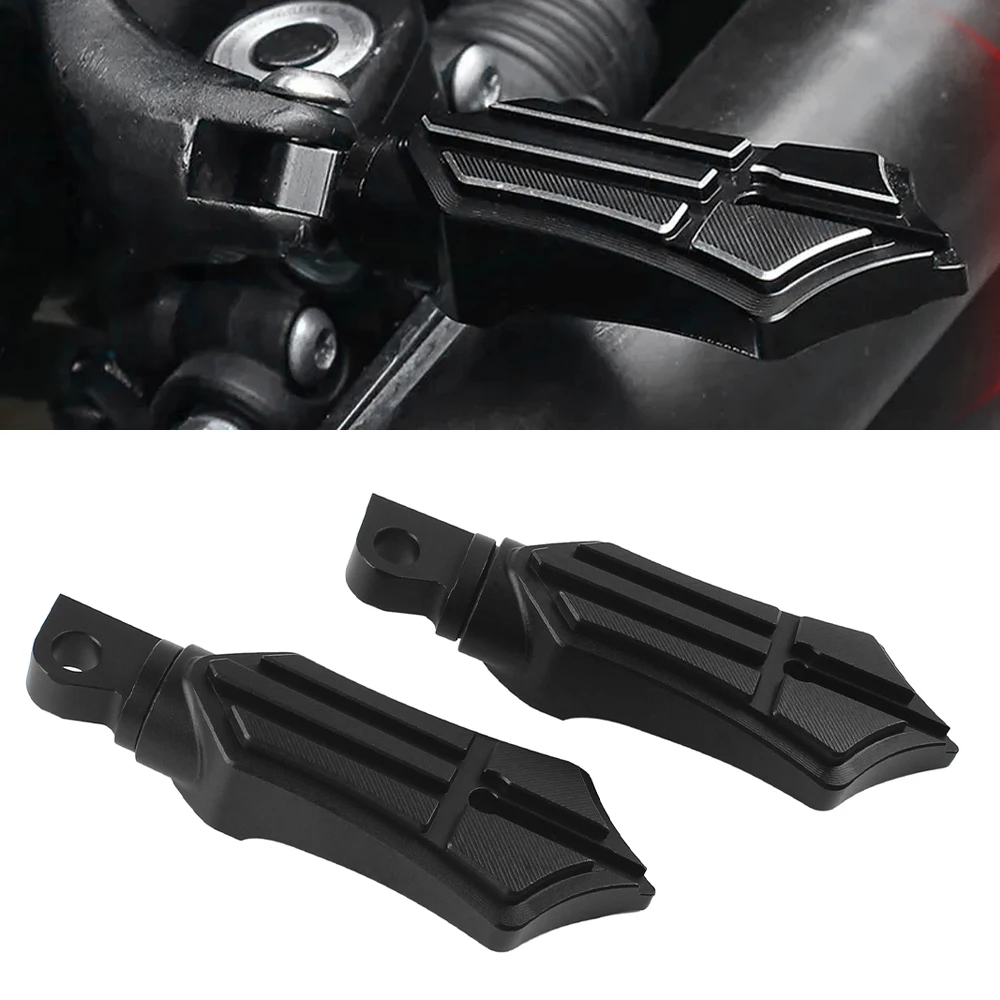 

Задние подножки для мотоцикла Black Rider, подставки для ног, педаль, совместимая с Harley Touring Electra Glide Dyna Sportster 883 1200