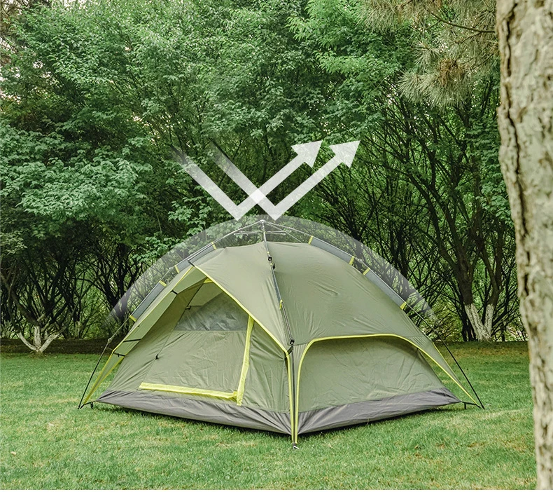 Hot sell Outdoor 2-3 person waterproof and moisture-proof Double Layers outdoor Camping tent