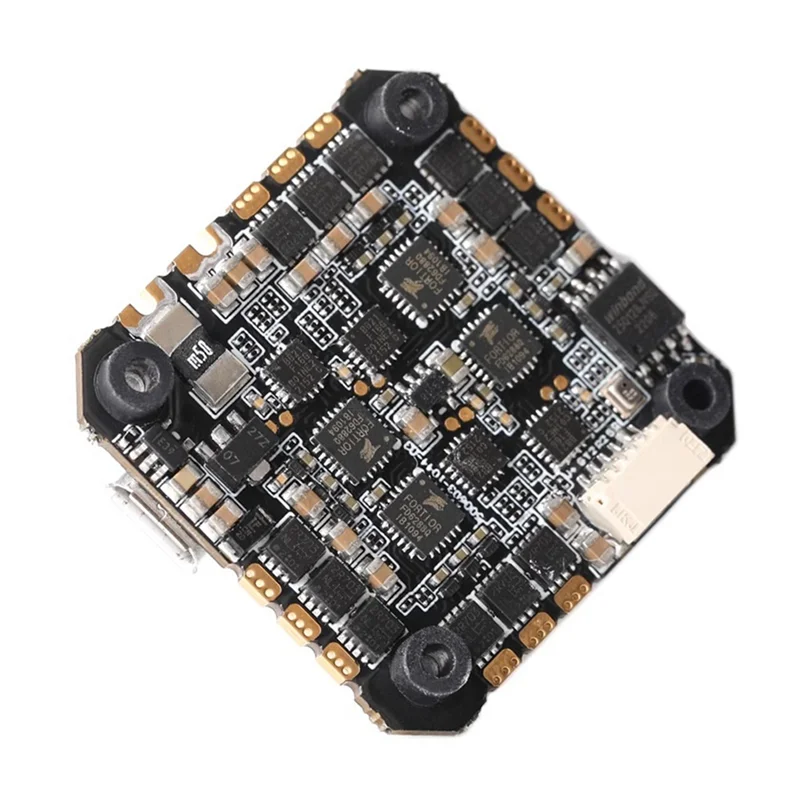ABKN-F7 35A AIO Flight Controller STM32F722 Onboard MPU6500 Gyroscope 25.5X25.5Mm BLHELIS 3-6S Forrc FPV Racing Drone