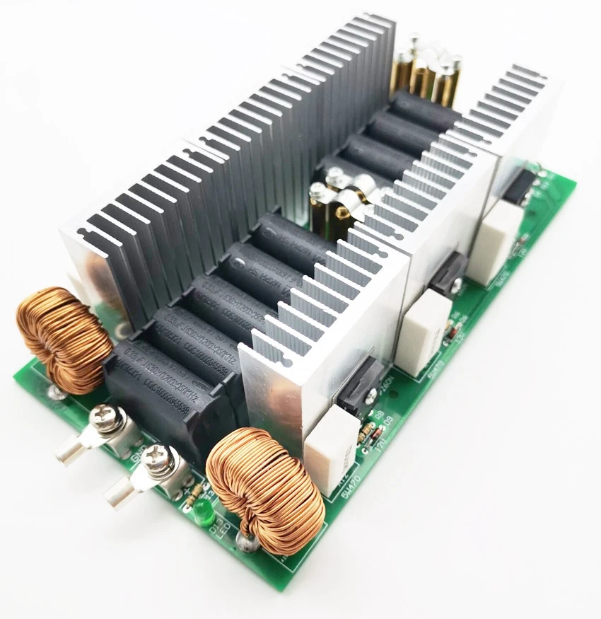 6 Tube ZVS High Frequency Induction Heating Machine No Tap, Intermediate Frequency Furnace Module DIY Kit