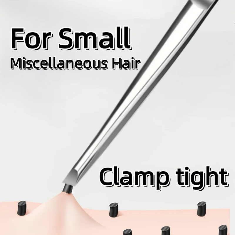 4pcs High-Quality Stainless Steel Eyebrow Tweezers Set Plucking Forceps Beard Removal Tweezers Slanted Eyebrow Tweezers