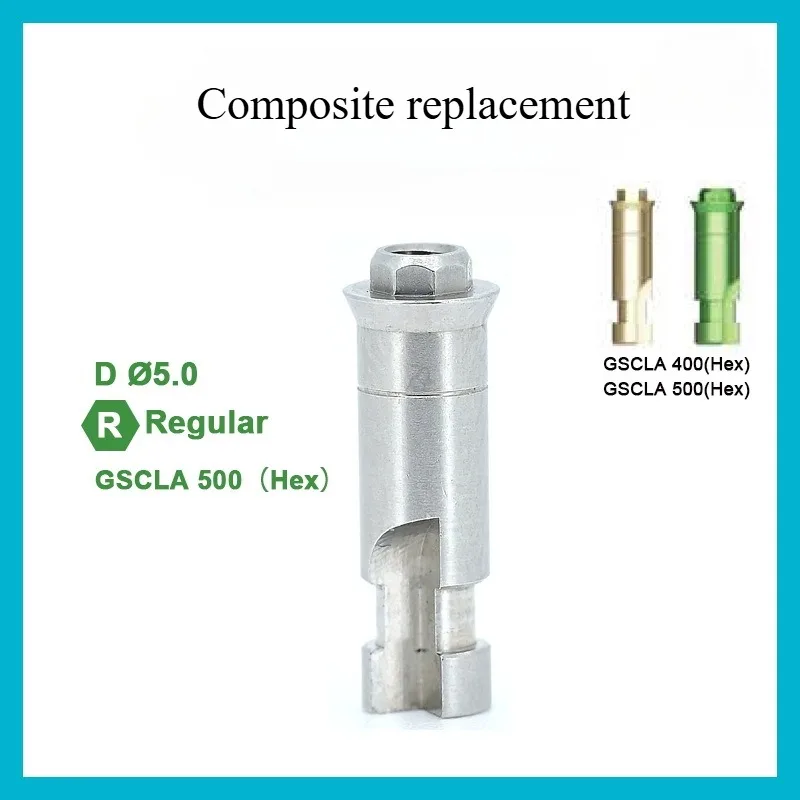 Dental Implant Composite Replacement Screw Healing Accessories Low Aesthetic Laboratory Simulation Multi Unit Plaster Analog - Image 6