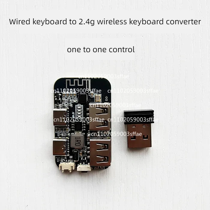 

Конвертер проводной клавиатуры в беспроводную 2.4G: одновременное управление несколькими компьютерами и мобильными телефонами