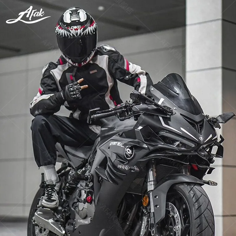 

Мотоциклетный шлем — четырехсезонная модель — Bluetooth — Полнолицевой шлем — сертификация 3C/DOT — новый национальный стандарт