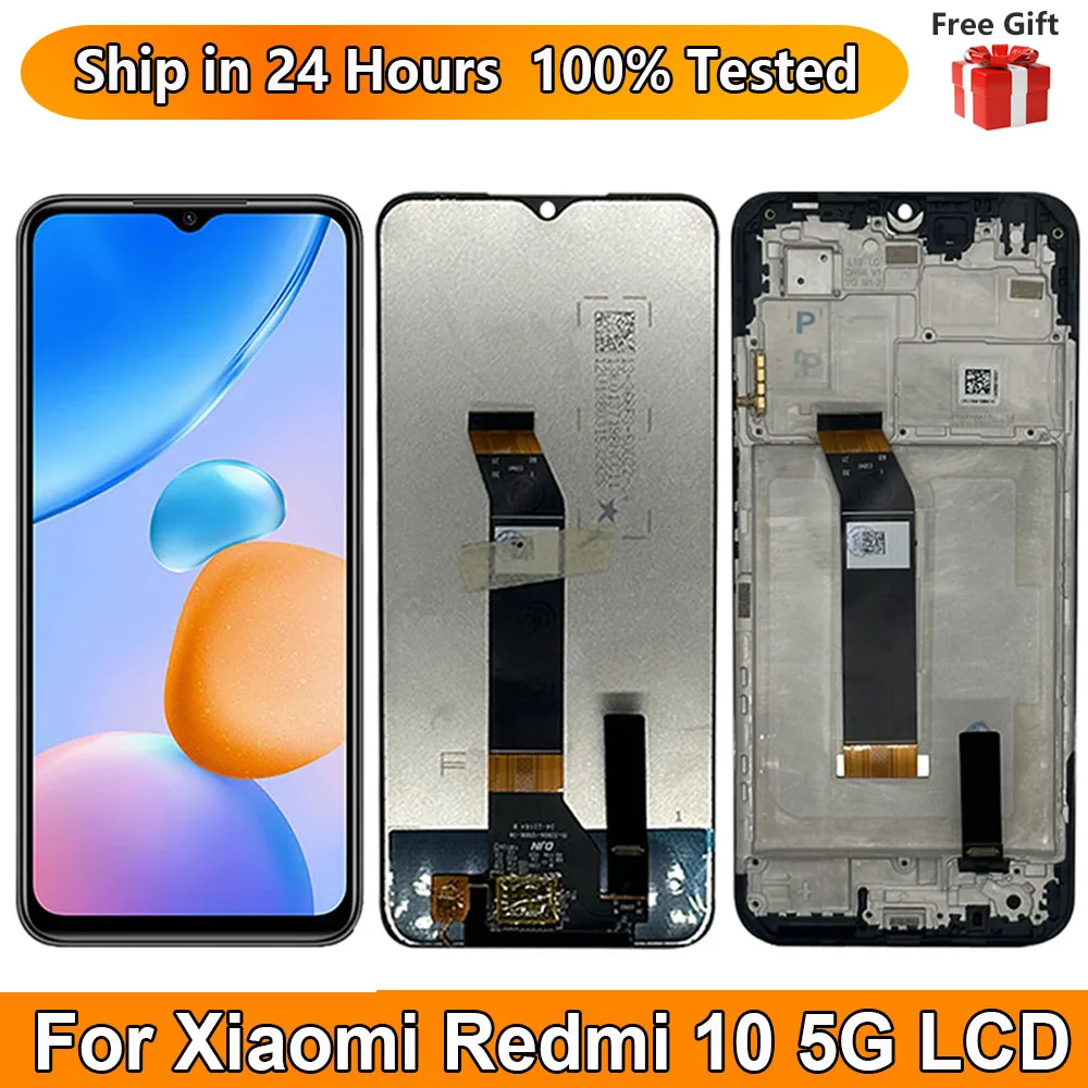 

6.58“New For Xiaomi Redmi 10 5G LCD Display Touch Screen Sensor Digiziter Assembly Replace For Xiaomi Redmi 10 5G LCD