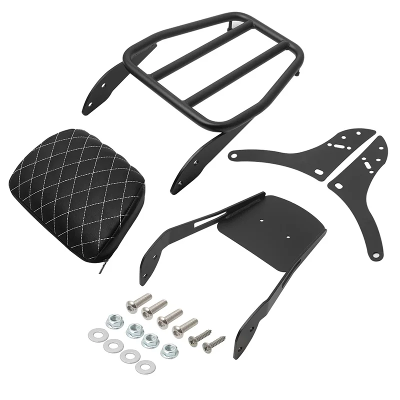 

R1-Motorcycle Rear Backrest Luggage Rack Rear Passenger Sissy Bar Backrest Rear Passenger Backrest For Honda Grid