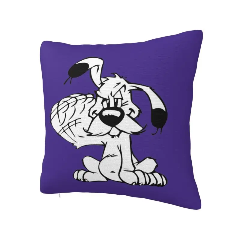 Asterix And Obelix Cushion Covers Adventure Manga Getafix Dogmatix Velvet Luxury Pillow Case for Sofa