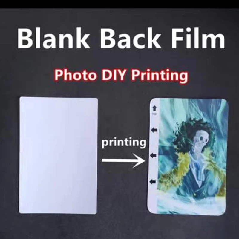 50Pcs/1Set 2 Layer Blank back film For Mobile Phone Auto Film Cutting Machine Film Back Cover Protect Photo DIY Printing 120x180