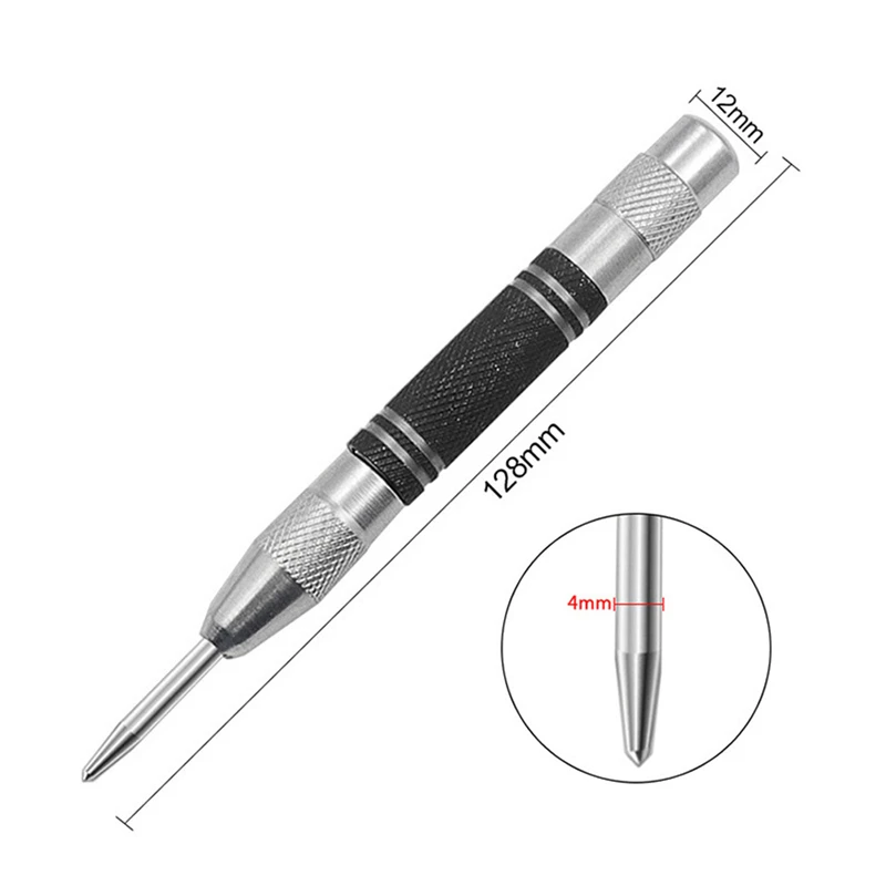 Newshark Automatic Center Punch Automatic Metal Punch Tool Woodworking Tools Loaded Marker Wood Chisel Hand Drill Drills locator