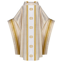 Unisex Church Vestments Priest Clergy Chasuble Catholic Mass Costume Robe Halloween Costume Robe Chasuble Priest