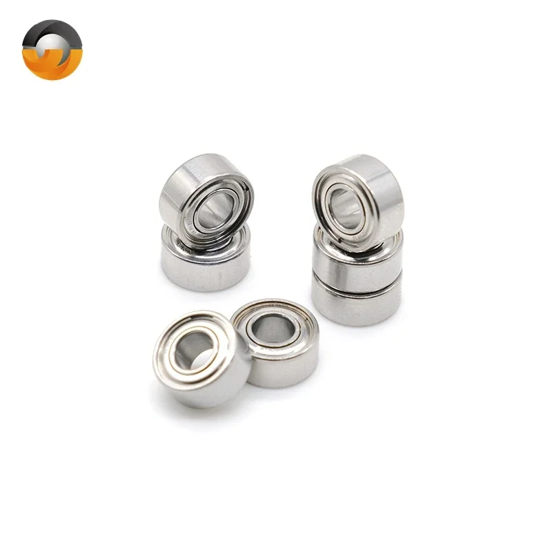 4PCS 4x10x4 mm MR104ZZ Mini Bearing ABEC-7 MR104 ZZ High Speed Ball Bearing