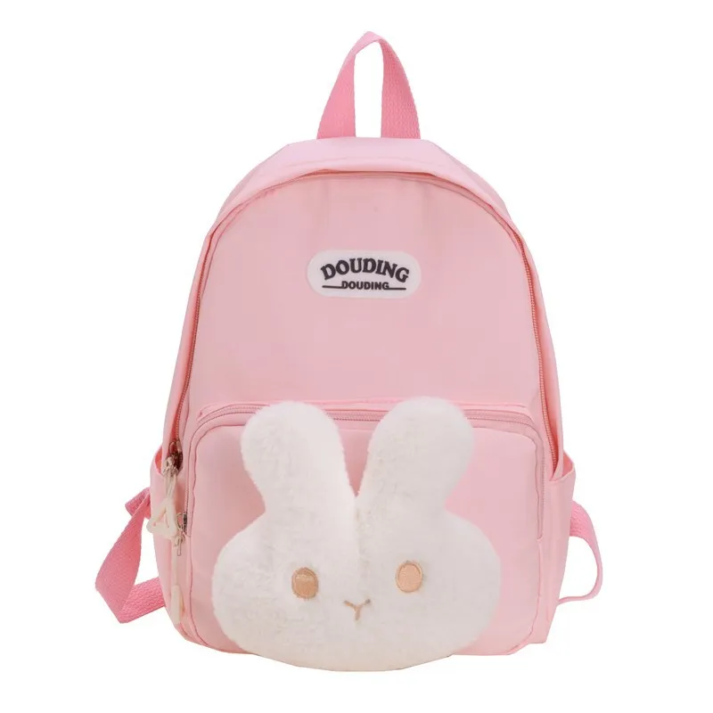Zaino per bambini Zaino per bambini con coniglio carino per nuove ragazze per viaggi quotidiani Borsa da scuola per asilo alla moda per bambini coniglietto dei cartoni animati