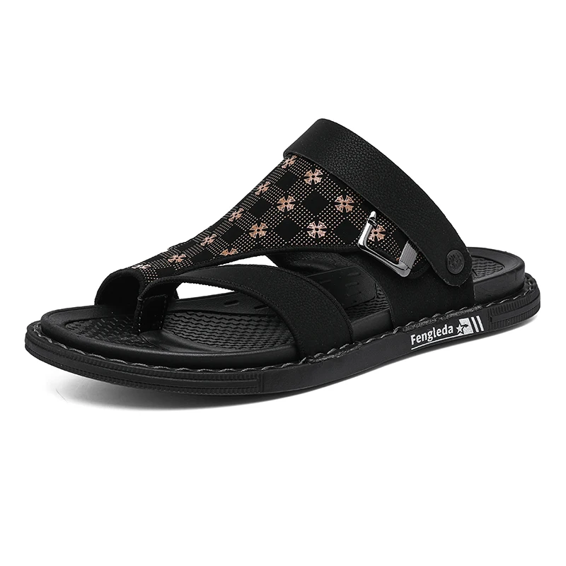 

New buckle summer casual thick soled cool outdoor men's sandals