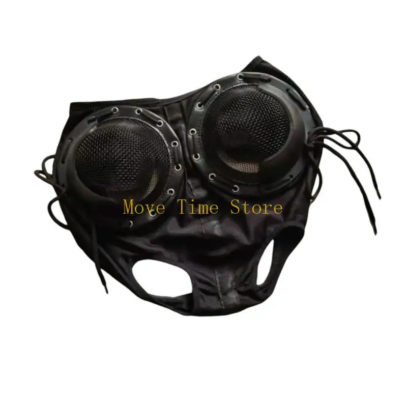 92ME Wind Sand Fly Horse Face Protector With Flexible Net Cloth To Maintain Clear View In Various Conditions