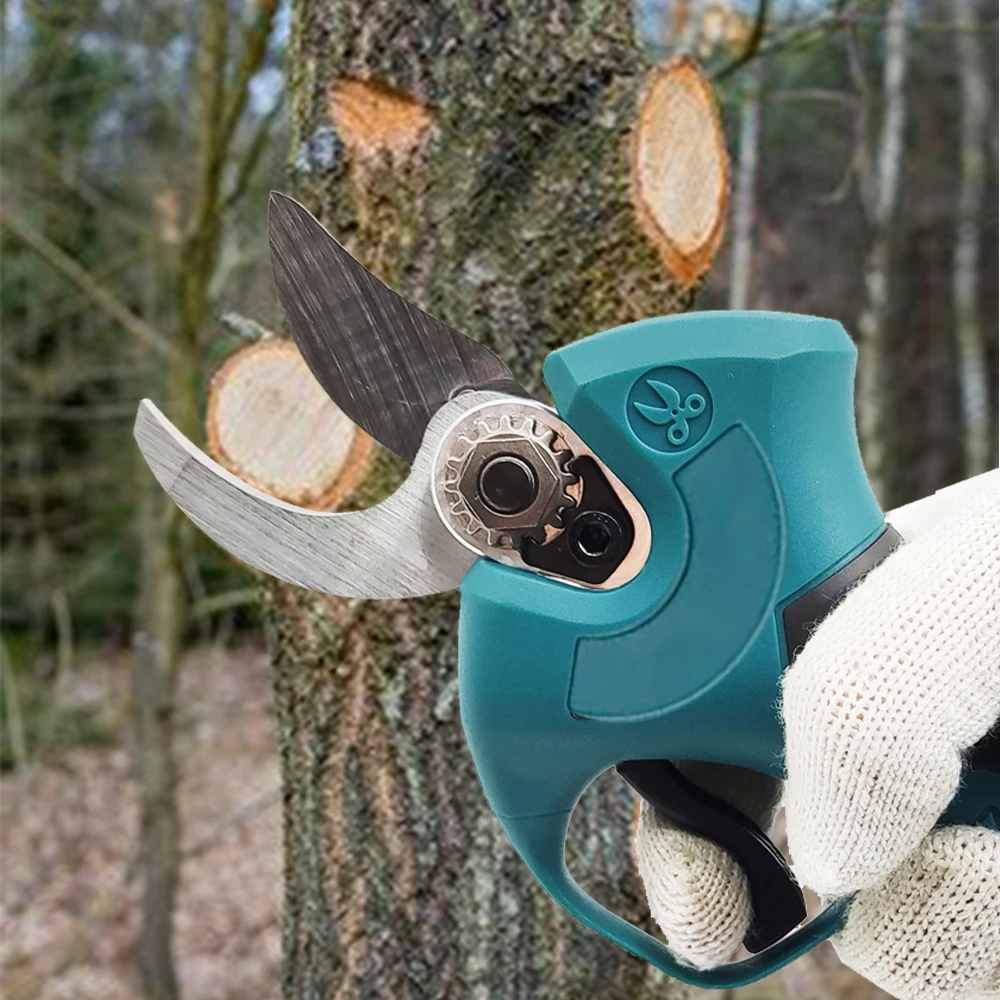 Imagem -05 - Tesoura Elétrica Cordless Portátil Poda Tesoura Brushless Jardim Pruner para Makita 18v Bateria sem Bateria Jardim Ferramentas