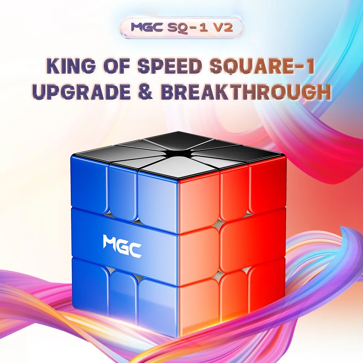 [CubeFun]YongJun MGC SQ1 V2 Magnetico UV Magic Speed Cube MGC Square-1 YJ Professional Fidget Toys Puzzle Regali