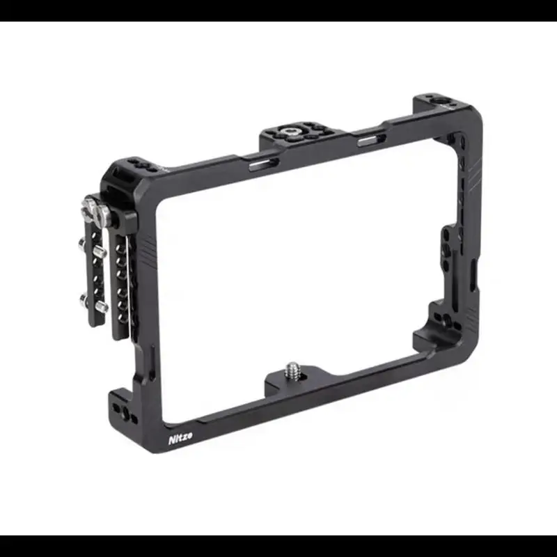 

Nitze Monitor Cage for Feelworld F6 Plus / F5 Pro 5.5" with HDMI Cable Clamp for Screen Monitor Rig Cable Clamp Protective