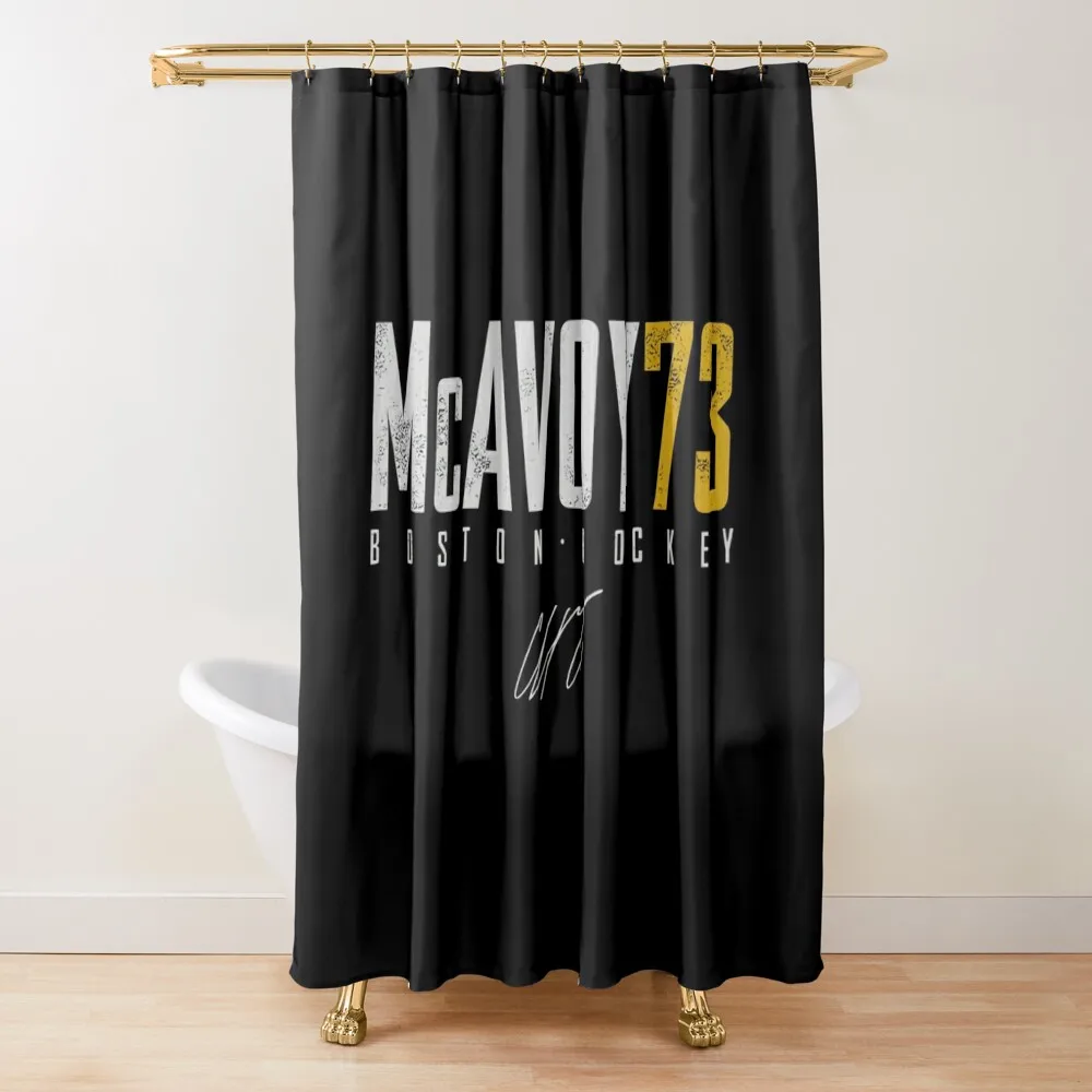 

Занавеска для душа Charlie McAvoy Elite Signatures, забавная занавеска для душа, водонепроницаемая занавеска для душа в ванной, милый аксессуар для ванной комнаты