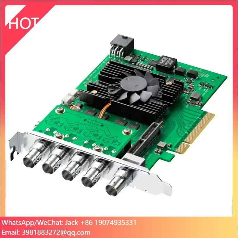 

Blackmagic DeckLink 8K Pro Quad Link 12G-SDI Capture Card Video Switcher Playback For SD/HD/Ultra HD/4K/4K DCI/8K/8K DCI Formats