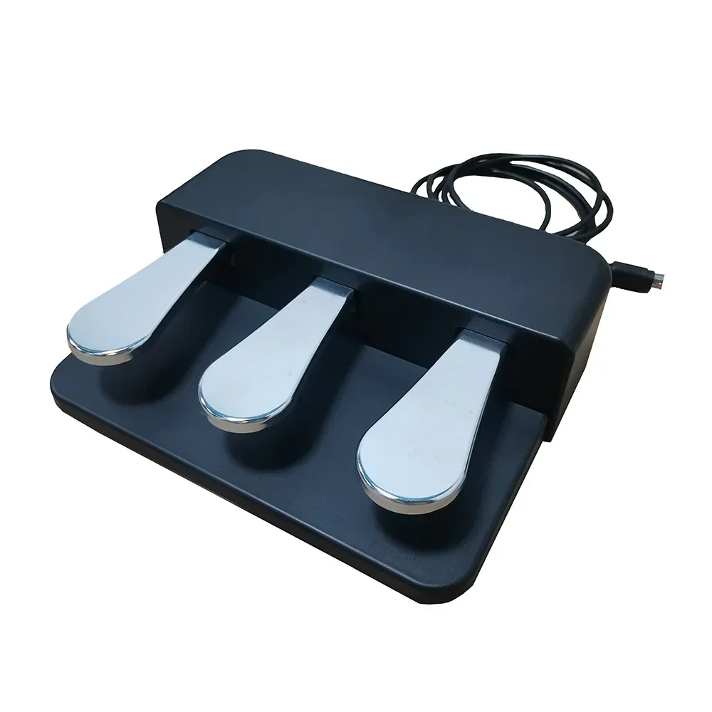 Triple Sustain Pedal Damper For Digital Piano Electronic  Keyboard Yamaha P48 P115 P125 P128 P223 P225 Casio PXS1000