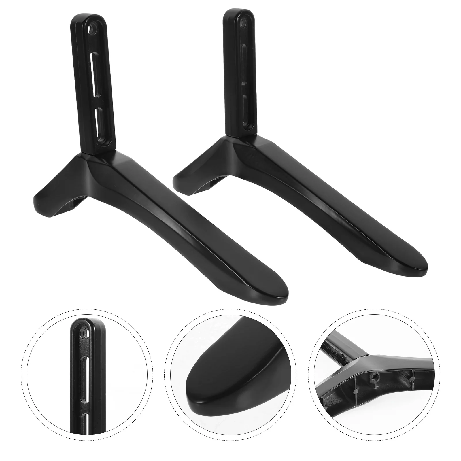

Sturdy Base Rack Simple Design Easy Installation Home Bedroom Hotel Use Desktop Holder Support Stand Replacement Universal