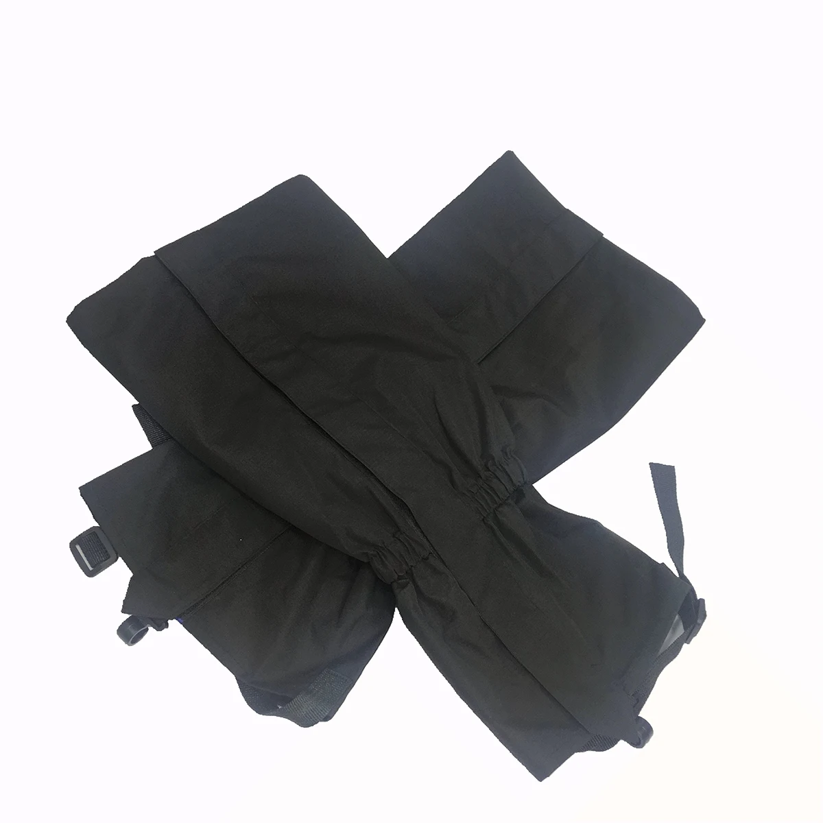 

1 Pair Waterproof Breathable Wearable Outdoor Skiing Climbing Hiking Snow Leg Gaiters Boot Covers Protectors (Black)