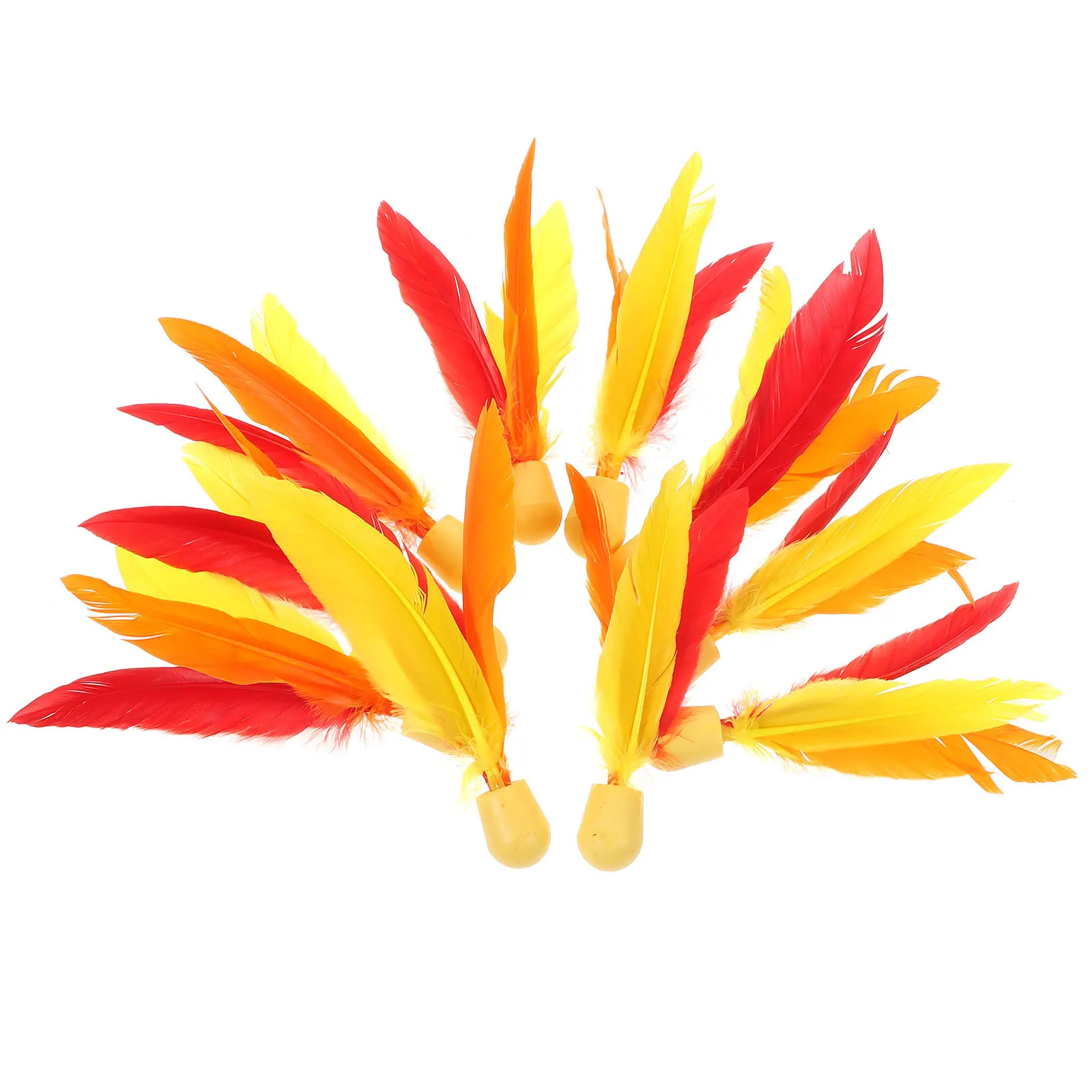 

10 шт., три волоса, воланы для бадминтона, красочные высокоэластичные шарики, весло, спортивные аксессуары для бадминтона, безопасные