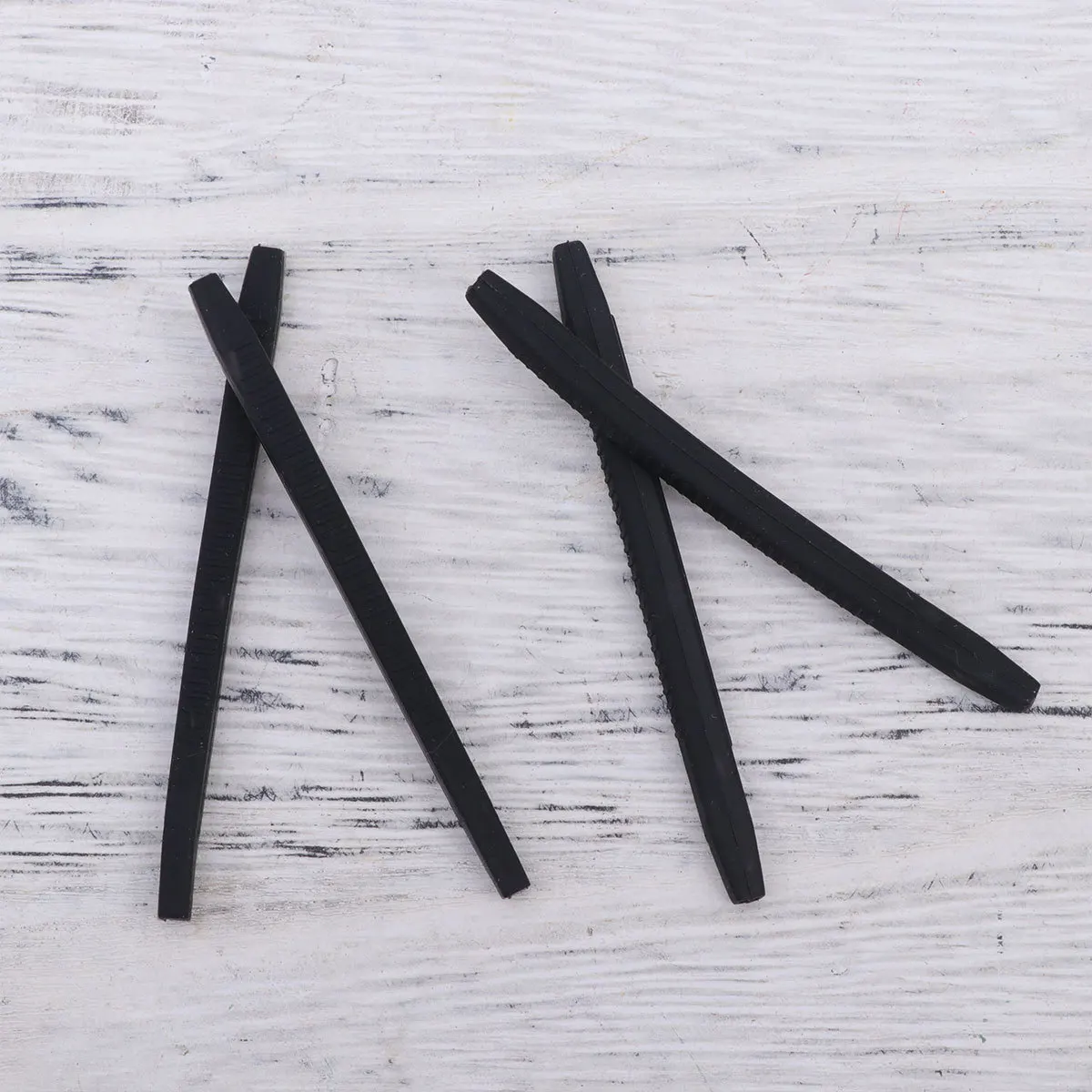 

10Pair Silicone Sleeve for Glasses Non-Slip Ear Pad Glasses Leg Sets Lightweight Durable for Sports Daily Use Black