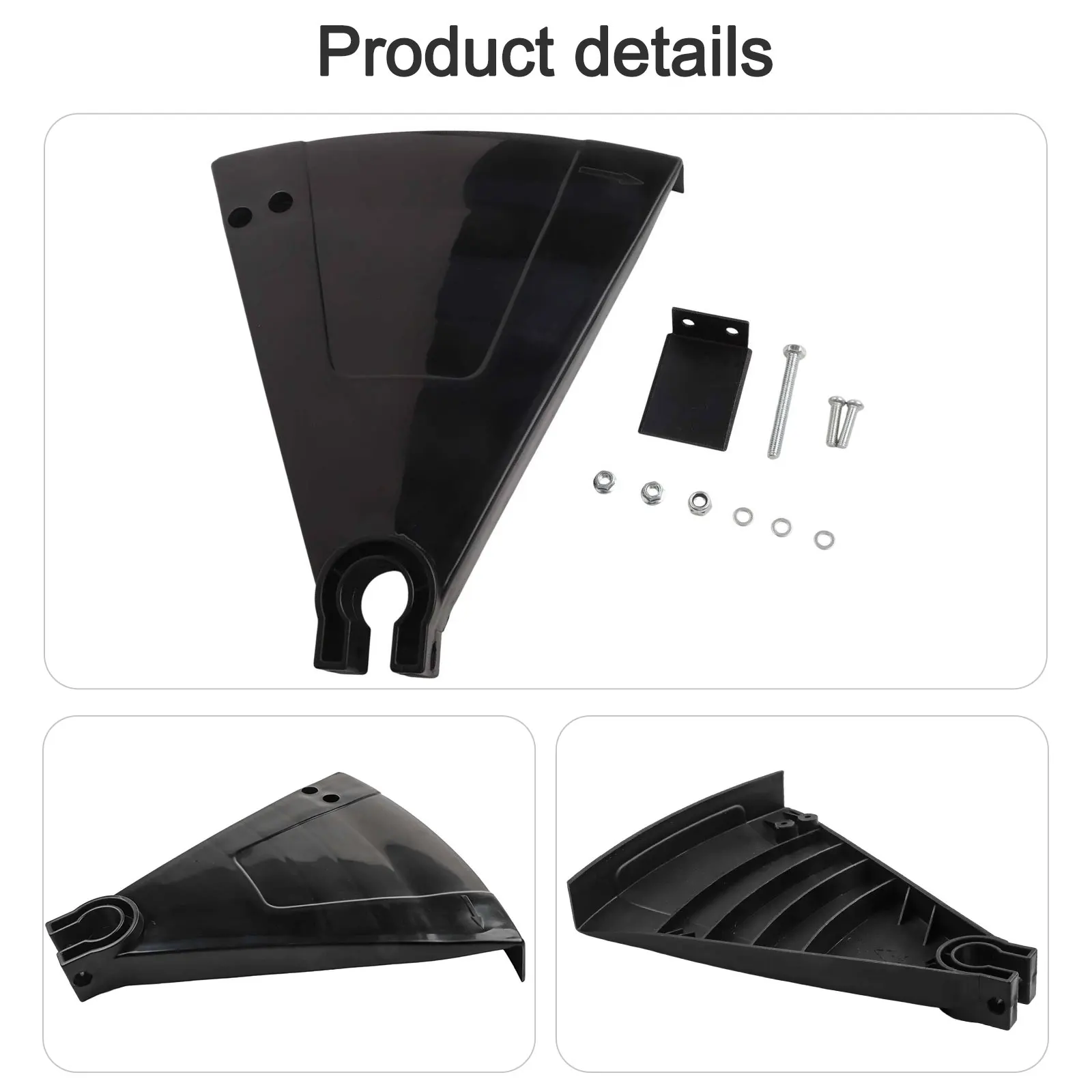 Plastic For Trimmer Guard and Iron Piece Kit for 1in 2525 4mm Diameter For Trimmers Easy to Maintain and Clean