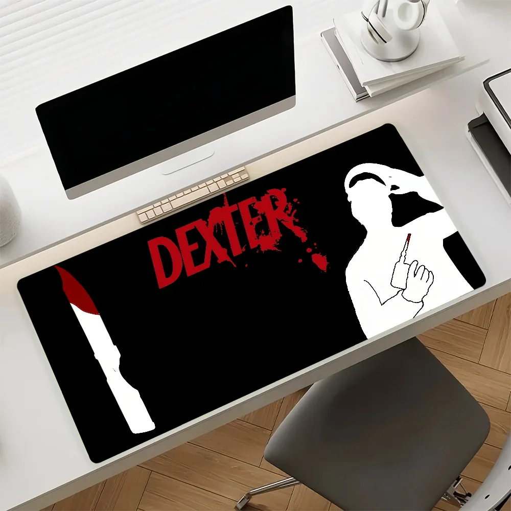 CIFBUY Dexter Blood Logo Large Desk Mat Non Slip Esports Mousepad For Office Gaming PC