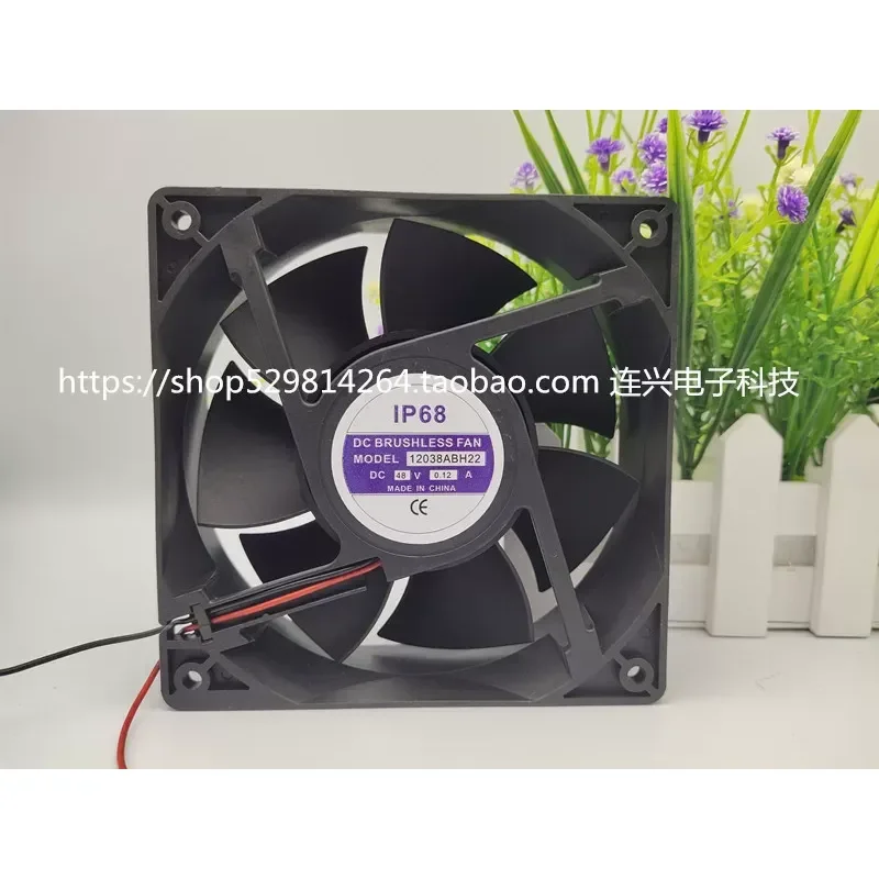 for 12038ABH22 New Humidifier Fan IP68 48V 0.12A 12cm 12038 I Axial Flow Fan