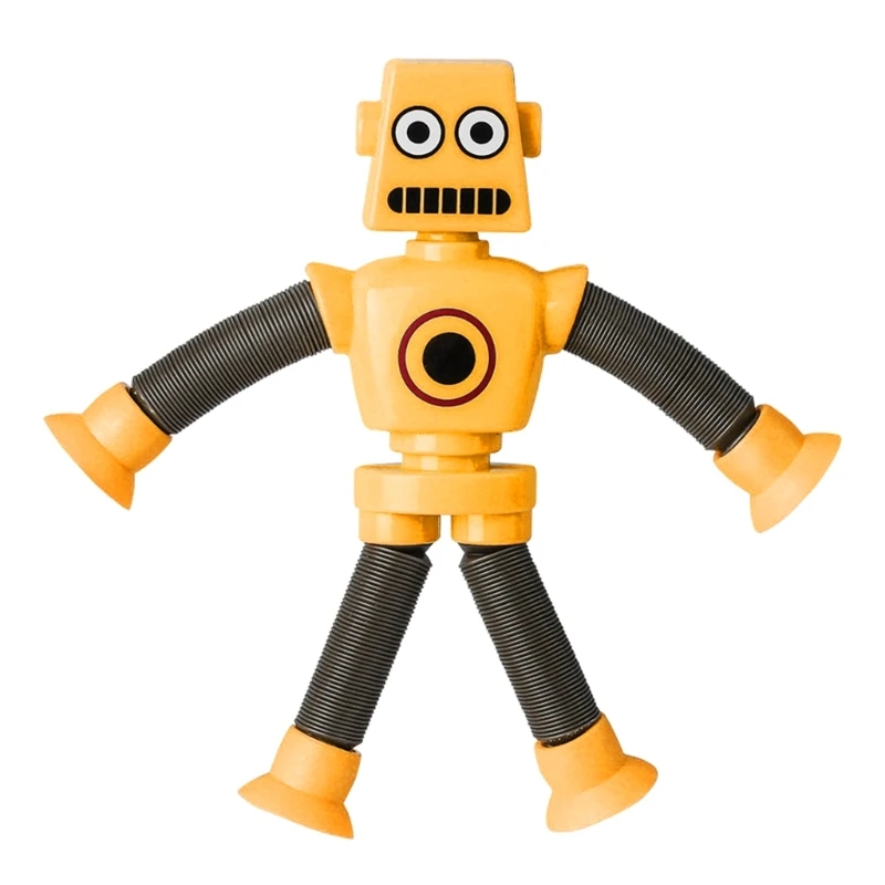 

Pull & Stretch Telescopic Tube Fidgets Robot Toy for Kids Free Bend Anxiety Reduce Finger Toy for Autisms ADD Decompress