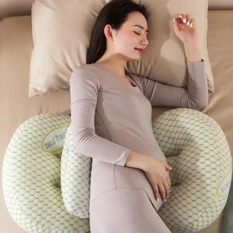 Pregnant Women\'s Waist Pillow Multifunctional Soft Comfort Cotton Abdominal Support During Pregnancy Cushion Maternity Pillow