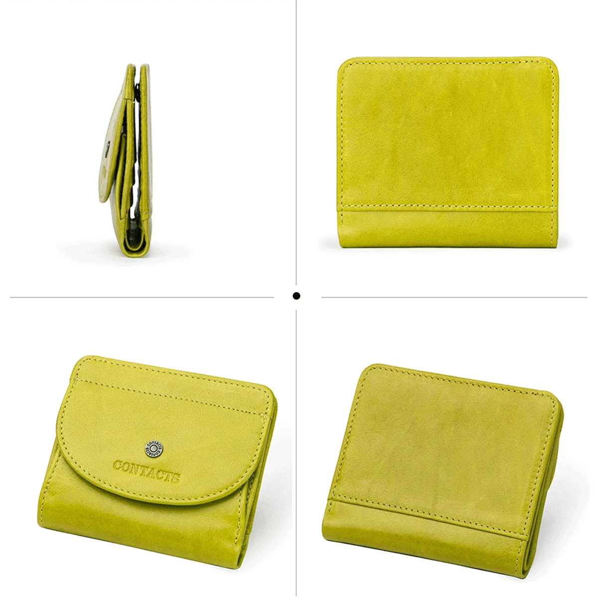 CONTACT'S Damen-Geldbörsen Kartenhalter Geldklammer Luxus-Designer Hochwertige Mini-Geldbörse für Frauen – Detail 11