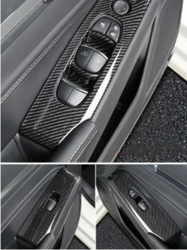 

Car Accessories Window Switch Button Garnish Trim For Nissan Teana 2019-2022 Door Armrest Panel Decor Cover Interior Auto Parts