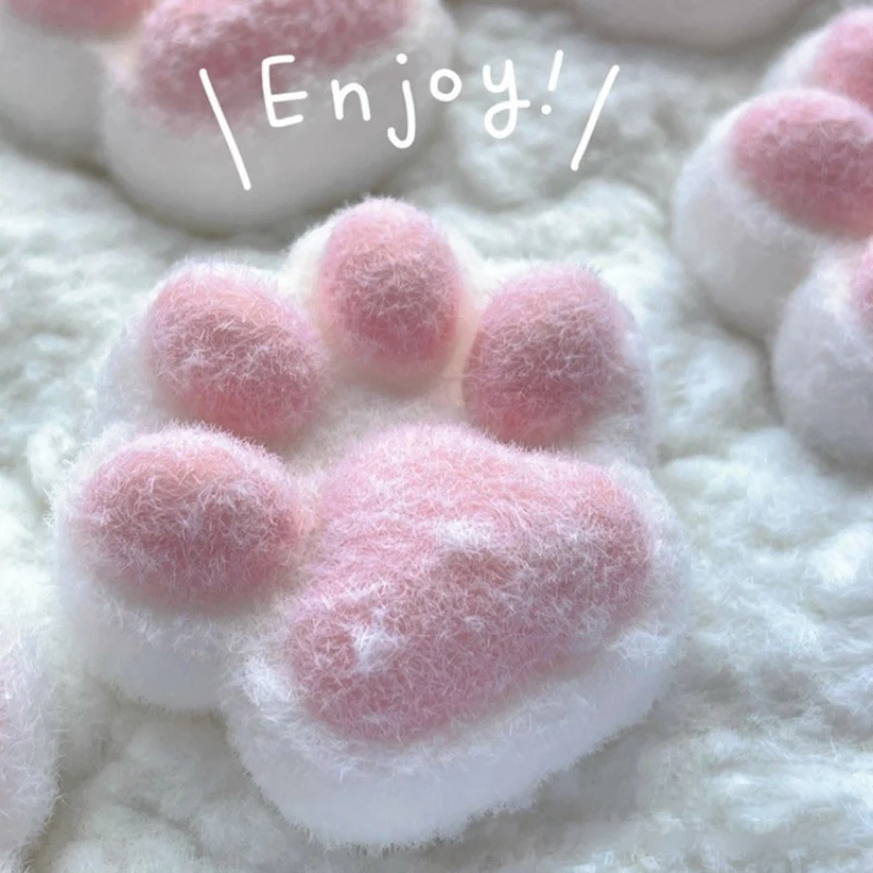 

1PC Antistress Foot Toy Super Large 10cm Plush Antistress Paw Stress Relief Decompression Toy With Flocking