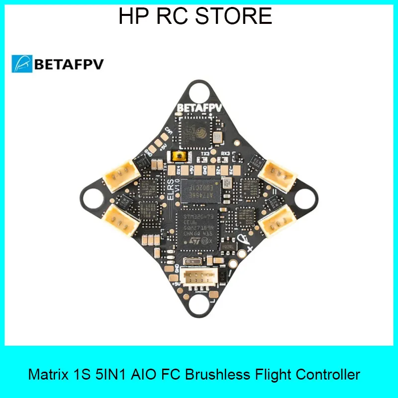 

BETAFPV Matrix 1S 5IN1 AIO FC - 2.4G ELRS, 400mW VTX for Meteor75 Pro Whoop Quadcopter (Racing & Freestyle)