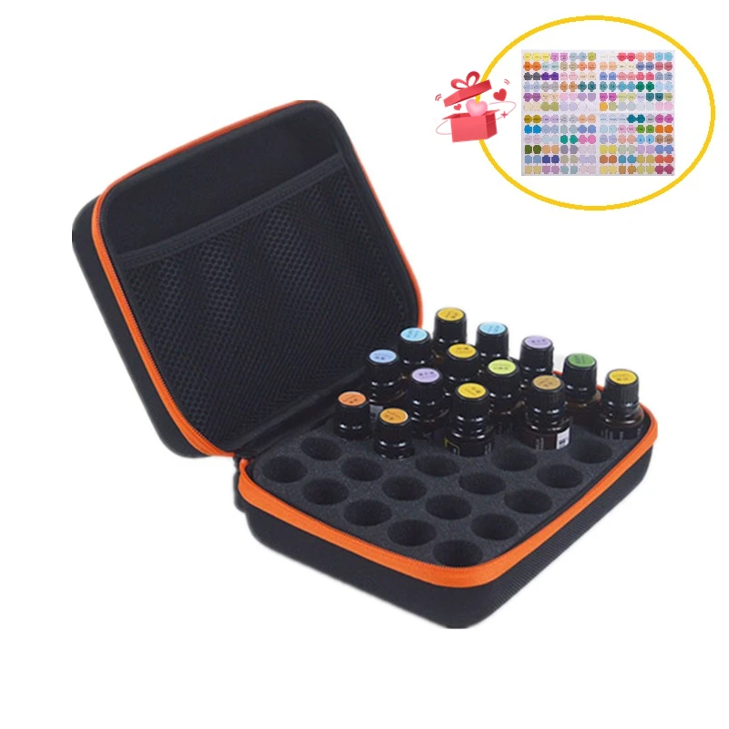 Essential Oil Storage Case for DoTERRA 30 Slots 5ML 10ML 15ML Essential Oil Bottles Holder Travel Perfume Nail Polish Organizer