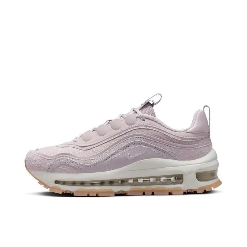 Nike Air Max 97 Futura acolchado antigolpes balas palma completa cómodo resistente al desgaste versátil Retro zapatillas para correr